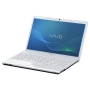 Sony Vaio EE2S1E/WI (39,3 cm (15,5 Zoll) Notebook (AMD Phenom P820 1,8GHz, 4GB RAM, 320GB HDD, ATI Mobility Radeon HD 5145, DVD,  Win 7 HP) weiss/silb