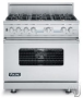 Viking 36" Freestanding Gas Range VGIC5366BX