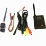 FPV 5.8G 1W 1000MW Video Audio Transmitter TX 5KM + 5.8GHz Reciver for FPV