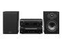 Denon D-F109DABCBKBKEK CD System with DAB Receiver, CD Player and Speakers--Black