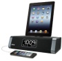 iHOME Stereo FM Clock Radio for iPhone & iPod iDN45 Black