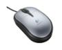 LOGITECH Notebook Optical Mouse Plus - usb, srebrno-czarna