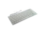 GTMax Super Slim USB 2.0 Mini Keyboard (78 Keys) - White/Silver                                        GTMax Super Slim USB 2.0 Mini Keyboard (78 Keys