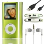 SHS 8GB MP3 MP4 Player LCD Screen with FM Radio Video Games Movie Color Green