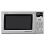 Sharp 900 Watt 0.9 cu. ft. Convection/Grill Microwave Oven in Silver