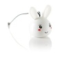 KitSound Mini Buddy Bunny Speaker Compatible with iPod, iPad 2/3/4/Mini, iPhone 3G/3GS/4/4S/5 and Android Devices