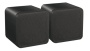 FULL RANGE 4'' 80W BOOKSHELF SPEAKERS BLACK