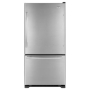 Whirlpool GB9FHDXWQ Gold 18.5 Cu. Ft. White Bottom Freezer Refrigerator - Energy Star