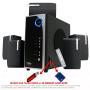 3000 Watt Surround Sound Home Theater Speaker System w/SD card, USB FLASH DRIVE for PC, Computer
