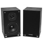 Fluance - 2-Way 100 W Speaker - Black Ash Vinyl Veneer Woodgrain