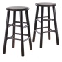 Linea 3pc Pub Kitchen Set, Island Table with 2 Stools