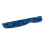 Fellowes Keyboard Palm Support with Microban Protection - 0.6" x 18.3" x 3.4" - Blue - Gel, Polyurethane 9183101