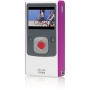 Flip Video Ultra HD Pocket Camcorder 4GB - White/Magenta