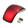 2.4G Digital Wireless Optical Foldable Folding Mouse Mice Red New