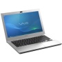 Sony Vaio SB3L9E/S 33,8 cm (13,3 Zoll) Notebook (Intel Core i3 2330M, 2,2GHz, 4GB RAM, 500GB HDD, AMD HD 6470M, DVD, Win 7 HP) silber