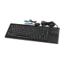iOne Scorpius P7 compact trackball keyboard w/ optical sensor PS/2 + USB