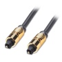 Lindy Premium Gold TosLink - Cable óptico digital para S/PDIF (1m)