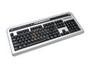 SPEC Research KA-558U/HUB Silver &amp; Black USB Standard Multi-Media Keyboard With 2 USB Hubs - Retail