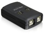 DeLOCK USB 2.0 Sharing Switch 2 - 1 - Adaptador para cable (USB-A, 2 x USB-B, Windows 2000/XP/XP-64/Server-2003/Vista/Vista-64/7/7-64, Linux, MAC OS 9