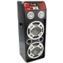 PYLE-PRO PADH1024A Powered Digital USB/SD Card Reader Speaker System with Built-in Flashing Lighting