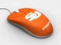 Syracuse Orangemen Optical Computer Mouse