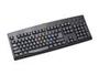 SolidTek KB-260ABP Black PS/2 Wired Standard Keyboard - Retail