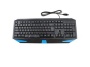 LED Illuminated Ergonomic Backlit Gaming Game USB Wired Keyboard PC