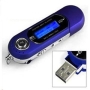 Micropix- Blue 2GB MP3 MUSIC PLAYER WITH LCD SCREEN FM RADIO AND VOICE RECORDER