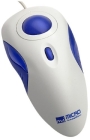 Micro Innovations Micro Scroll Track - Trackball - 5 button(s) - wired - PS/2 - white, blue - retail