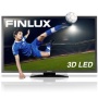 Finlux 55S7090-T 55 Inch Widescreen Full-HD LED 3D TV with Freeview HD 2D-3D Up-scaling 100Hz & PVR Black (New for 2013)