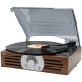 Jensen - 3-Speed Stereo Turntable - Brown § JTA-222