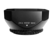 Mennon DV-s 52 Screw Mount 52mm Digital Video Camcorder Lens Hood with Cap, Black