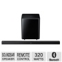 Samsung 46" 320 Watt 2.1 Channel Sound Bar with Wireless Active Subwoofer Home Theater System