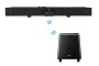 600W PMPO 60W RMS Bluetooth Soundbar and 2.4G Wireless Subwoofer 2.1 Channel Furniture Hifi Speaker for TV Smart Phones Tablets Samsung Galaxy iPhone