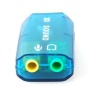 USB 2.0 to Mic/speaker 5.1 Audio Sound Card Adapter