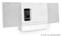 Microsystem Iphone and Ipod docking Station CD-Player Radio USB SD MP3 Denver MCI-103 white