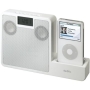 2.0 Portable IPOD Docking Speaker with Alarm Clock