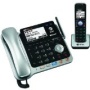 AT&T 86109 DECT 6.0 Corded/Cordless Phone, Silver/Black, 1 Base and 1 Handset