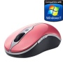 Dell Pink Wireless Bluetooth Glossy Laser Mini Travel Size Mouse (No Receiver Included, Mouse Only)
