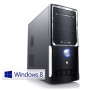 CSL Office PC Motion 2137W8 inkl. Windows 8.1 - Intel QuadCore 4x 2000MHz, 4GB RAM, 500GB HDD, Intel HD Graphics, DVD, USB 3.0