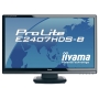 iiYama - PLE2407HDS-B1 - Ecran PC LCD Full HD - 24" wide - HDMI (HDCP) - multimedia - 2 ms - Noir