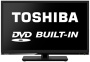 Toshiba 24D1533 24-Inch Widescreen HD LED TV with Built-In DVD Player and Freeview HD
