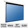 Mustang Manual 4:3 120-Inch Diagonal Video Projector Screen