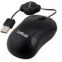 Daffodil WMS108 Mouse Ottico USB a 3 tasti con rotella di scorrimento, cavo retrattile e sensibilità DPI: 800 - Per PC / Notebook / Netbook - Supporta