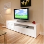 LARGE TV/Television Cabinet/Entertainment Unit/Center White gloss 916