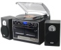 Steepletone SMC386r BT - 8 in 1 Music System NEW Model with Bluetooth* - 3 Speed Record Turntable - CD Player - FM & MW Radio - Playback & Encode RECO