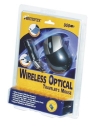 Memorex Wireless Optical Traveler - Mouse - optical - wireless - RF - USB wireless receiver