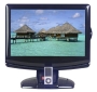 Logik L19LIDI9 black 19" digital HD Ready LCD TV with iPod Dock and DVD player