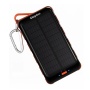 EasyAcc® 15000mAh Solar Ladegerät Power Bank Dual USB Externer Akku mit Eingebauter Taschenlampe Backup Batterie für iPhone iPad iPod Samsung Galaxy A