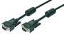 LogiLink - Cable de monitor VGA 14-pin macho/macho (5 m) color negro